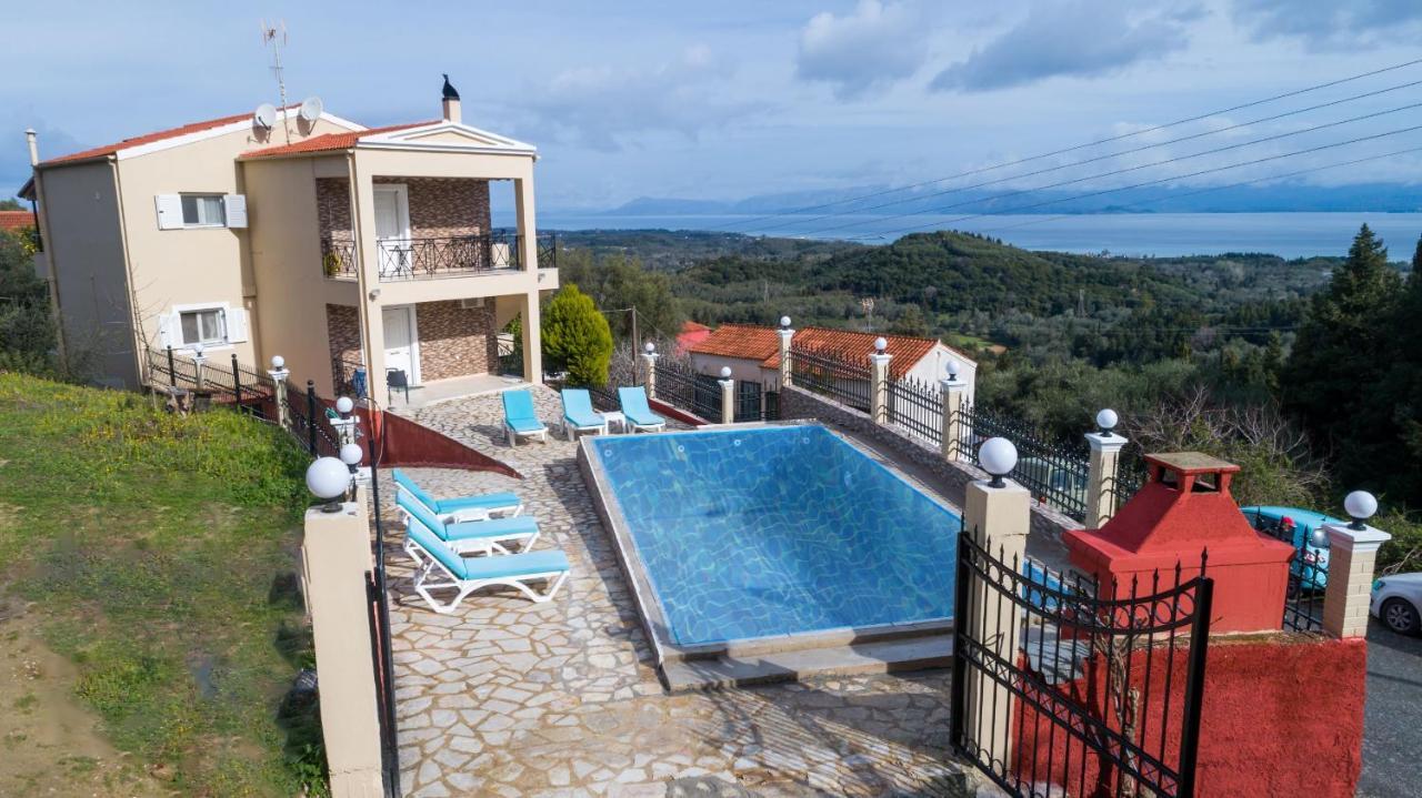 Villa Spartera Sea view by CorfuEscapes Lefkimmi  Exterior foto