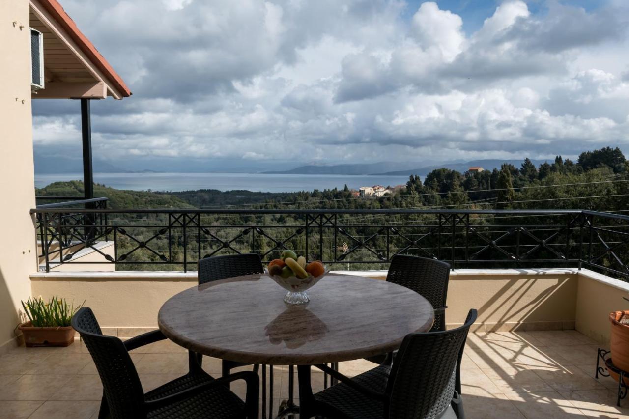 Villa Spartera Sea view by CorfuEscapes Lefkimmi  Exterior foto